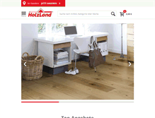 Tablet Screenshot of holzland-koenig-shop.de
